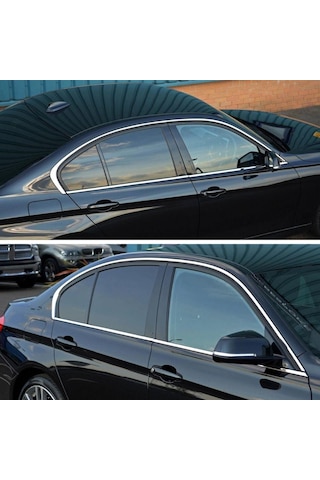 Bmw 3 Serisi F30 Krom Cam Çerçevesi Set 2012-2018 8 Parça