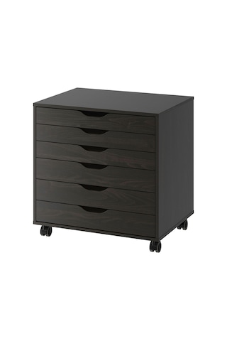 Keson, Çalışma Dolabı 67x66 Cm, Venge Renk Tekerlekli Ofis Dolabı