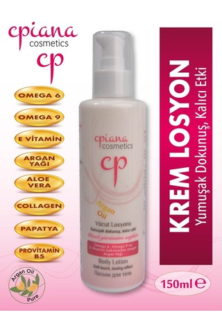 Cpiana Vücut Losyonu Argan Yağlı 150ml