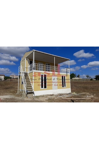 84 M² 63+21 M² 2 KatlıÇatı Verandalı Dış Betopanİç Pvc Konut