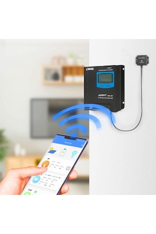 Hegel 30a Mppt Wifi Bağlantılı Şarj Kontrol Cihazı