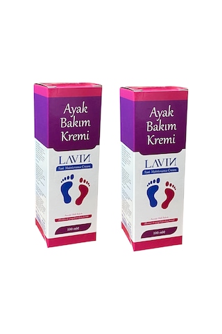 Lavin Ayak Bakım Kremi 2 x 100 ML