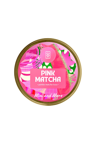Mim And More Pink Matcha Pembe Superfood Matcha Tozu 25 G