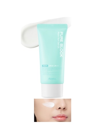 Missha Su Bazlı Nemlendirici Hafif Güneş Koruyucu SPF50+/PA+++ APIEU Pure Block Aqua Sun Gel Ex 50 ML