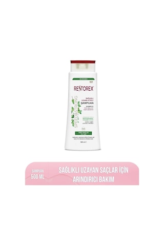 Restorex Sağlıklı Uzama Etkili Yağlı Saçlar İçin Şampuan 3 x 500 ML