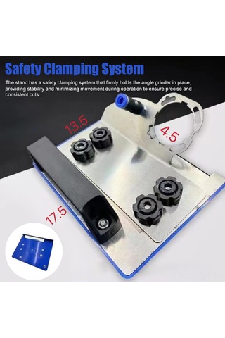 Singree 100 Tip Açı Taşlama Makinesi İçin 45 Derece Pah Kırma Aparatı - Taş, Fayans Ve Boru İşleme 112 Karakter