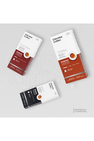 Chroma Coffee Classic Series Nespresso Uyumlu Kapsül 3 x 10'lu