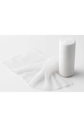 Algelsineve %100 Pamuklu Metrelik Sargı Bezi Beyaz