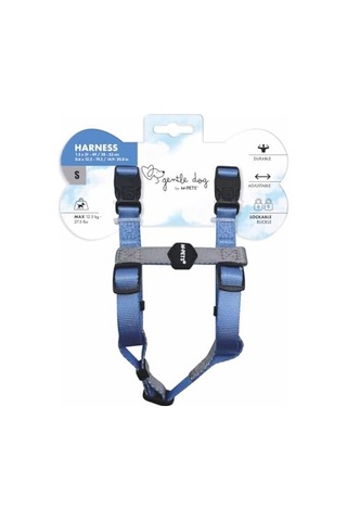 M-pets Gentle Dog Göğüs Tasması Mavi S