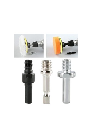 Lijinxu 3 Adet Elektrikli Matkap Adaptörü Dönüştürücü