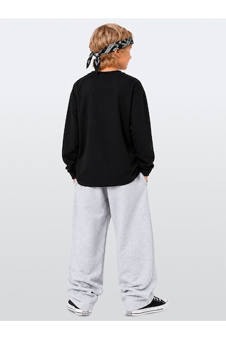 Deno Kids Denokids Erkek Çocuk Takım Timsah Baskılı T-shirt Ve Kalın Eşofman Altı - Oversize 5-11 Yaş Çok Renkli