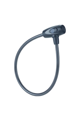 Yale Essential Kablolu Bisiklet Kilidi 10mm - Anahtarlı Gri