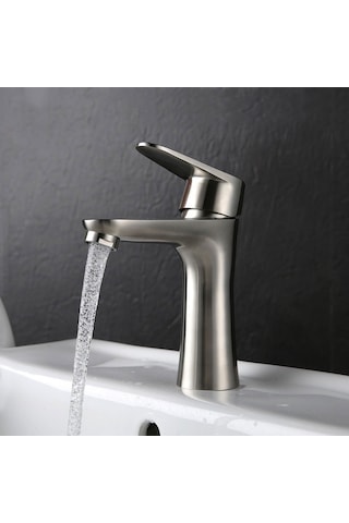 Cbtx Sıcak Ve Soğuk Su Karıştırma Lavabo Paslanmaz Çelik Musluk Çok Renkli