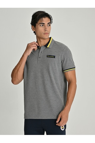 Erkek Trıbun Fenerbahçe Polo Gri Melanj