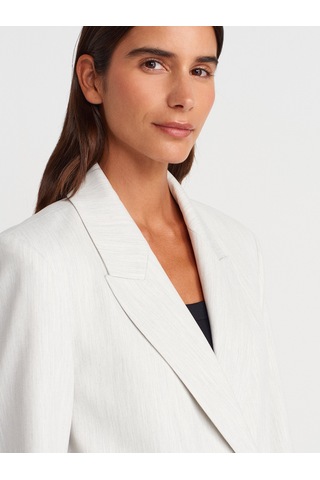 Dilvin 60767 Blazer Ceket-açık Gri Açık Gri