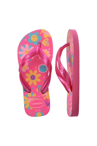 Havaianas Kıds Flores Kız Çocuk Parmak Arası Terlik 4000052 4000052 2933 Pembe