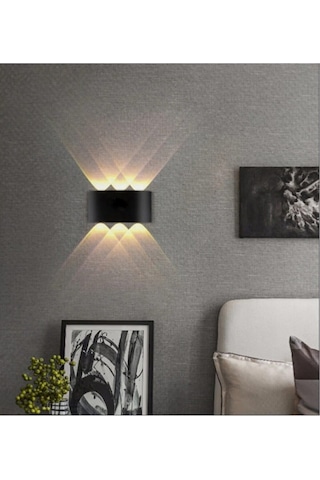 Cata Ct-8011 Haiti Modern Led Aplik Gün Işığı Siyah