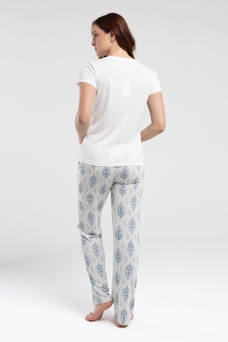Arnetta Kadın Krem Pijama Takımı Ar3256-s-v1