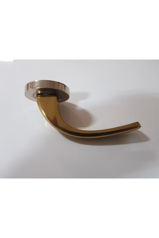 Çelik Kapı Kolu Rozetli Karaca Albrifin Saten Sağ