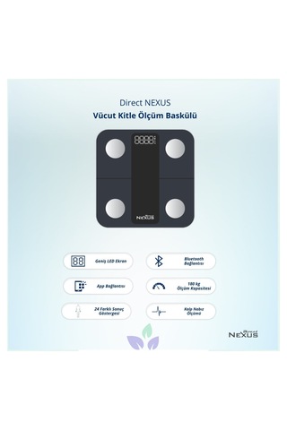 Nexus Vücut Kitle Ölçüm Baskülü