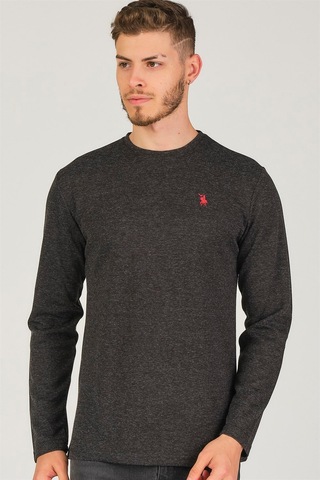 V4001 Dewberry Erkek Sweatshırt-siyah Siyah