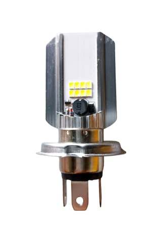 H4 Motosiklet Araba Led Far Ampülü Beyaz