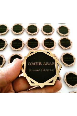 Magnet Altıgen Modeli Kişiye Özel