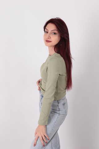 Busem W0010820 Kadın Bluz Su Yeşil