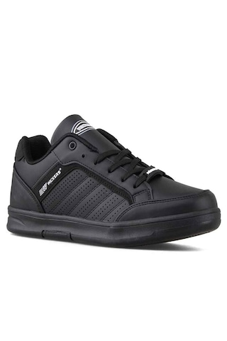 Wickers 1777 Erkek Sneaker Günlük Spor Ayakkabı Siyah Füme