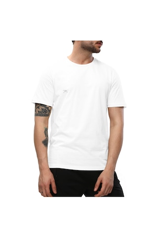 Raru Erkek T-shirt Profero Beyaz Beyaz