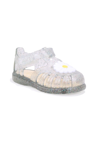 Igor S10322 Tobby Gloss Flor Beyaz Günlük Kız Çocuk Sandalet