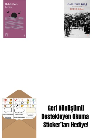 Everest Açıkhava 31 - Lavinia + Gallipoli 1915 Ciltli + Okuma Sticker'ları