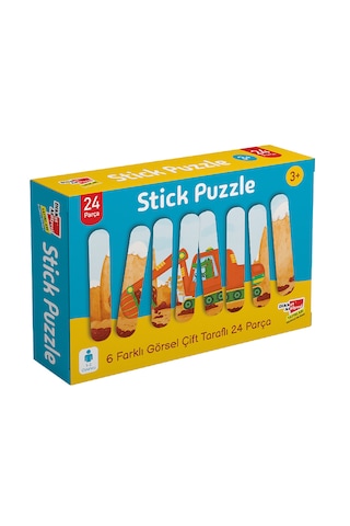 Stick Puzzle Çubuklu Çift Taraflı Yapboz