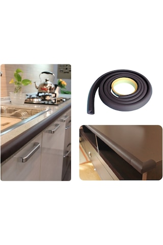 Kauçuk Kenar Koruyucu   Kahverengi