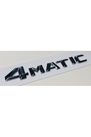 Mercedes Amg E C S Glc Gla Cla W204 W205 W212 2014 - 2022 4 Matıc Arka Bagaj Yazısı Krom
