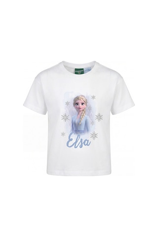 Ljkfrozen Ljk-frozen Gl Frozen-1 Beyaz Kız Çocuk Kısa Kol T-shirt