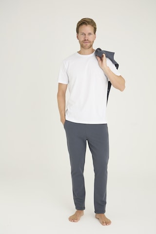 Kly Erkek Comfort Fit Çıtçıtlı Gömlek Kısa Kol T-shirt Jogger Pantolon 3'lü Eşofman Takım Füme