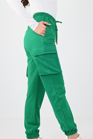 Koza Butik Kadın Kargo Cepli Pantolon 6193-23 001