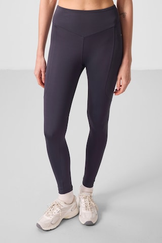 Tommylife Antrasit Standart Fit Esnek Performans Kadın Tayt - 94666 Antrasit