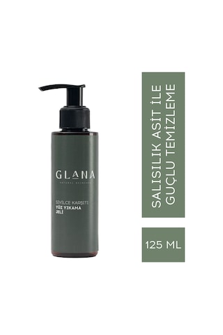 Glana Cosmetics Sivilce Karşıtı Yüz Yıkama Jeli 125 ML