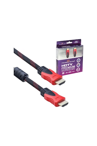 Powermaster Hdmi Kablo 1.5 Metre 1.4 V Örgülü Kutulu 8800