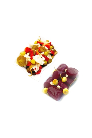 Çubuk Tadım Turşuları Karışık Turşusu 1 KG +  Kırmızı Pancar Turşusu 1 KG