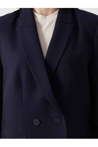 Lcw Modest Lacivert Kadın Blazer Ceket