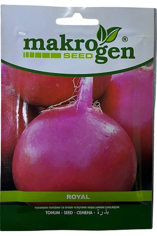 Makrogen Royal Kırmızı Turp Tohumu 25 Gr