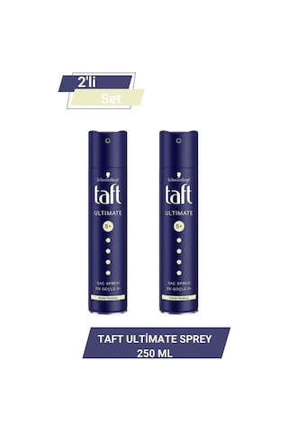 Taft Ultimate Sprey 250 Ml Kristal Parlaklığı X 2 Adet set-hnkl-2232-1370