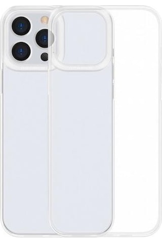 Baseus Armor Ultra İnce Apple Uyumlu iPhone 13 Pro Max Kılıf Parmak İzi Bırakmaz Kamera Çıkıntılı Esnek