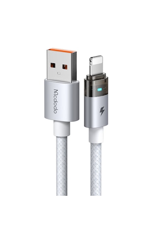 Mcdodo Ca-6912 30w Göstergeli Usb-a To Lightning Şarj Ve Data Kablosu