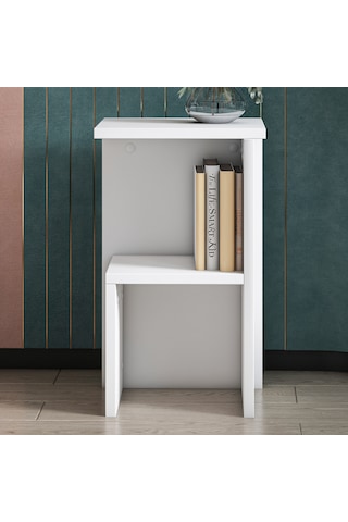 Roisin Modern Çok Amaçlı Komodin & Yan Sehpa Beyaz