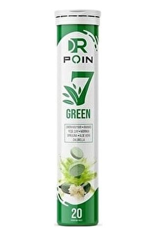 Dr Poin 7 Green Efervesan Tablet 2 x 20 Tablet