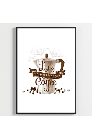 Besay Moka & Espresso Kahve Köşesi Duvar Dekorasyonu Esprili Yazılı Kafe Ve Mutfak Posteri 3'lü Set A4 Çerçevesiz